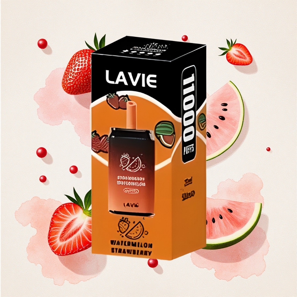 Φράουλα Καρπούζι LAVIE Aurora 11000 Puffs 22ML Greece wholesale
