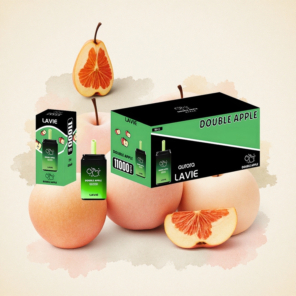 Διπλό Μήλο LAVIE Aurora 11000 Puffs 22ML Greece wholesale