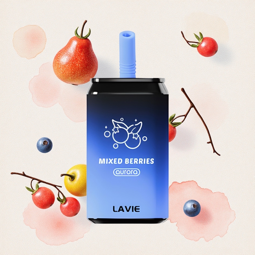 Μικτά Μούρα LAVIE Aurora 11000 Puffs 22ML Greece wholesale