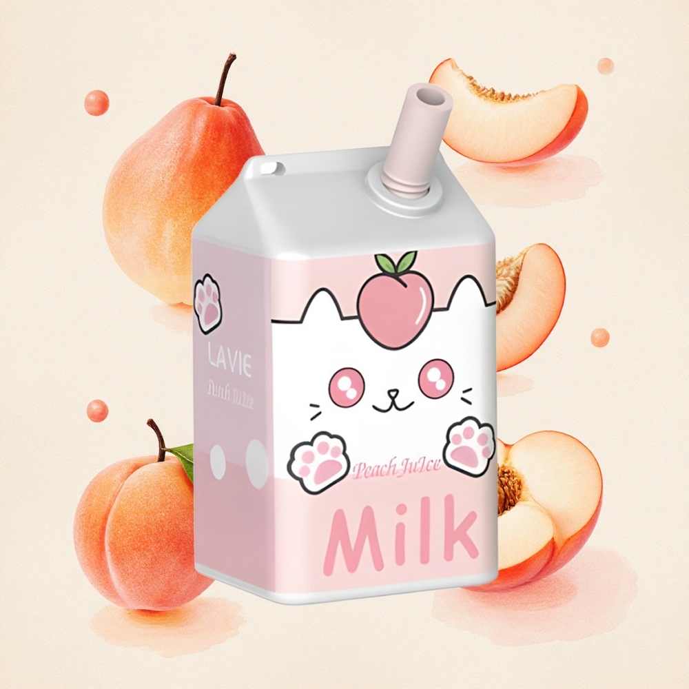Ροδάκινο Γεύση LAVIE Milk 7000 Ατμούς Greece wholesale