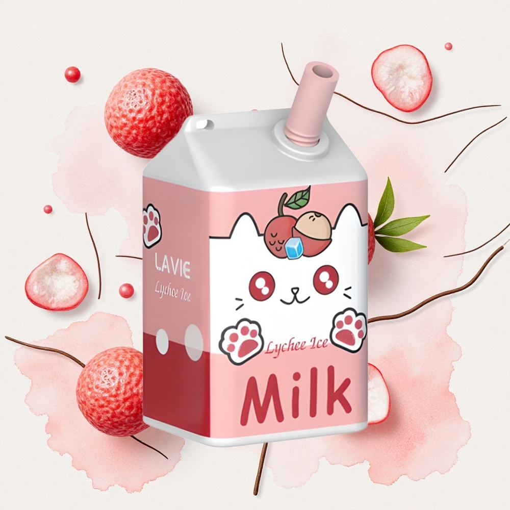 Λυκάμι Πάγος LAVIE Milk 7000 Puffs 16ML Greece wholesale