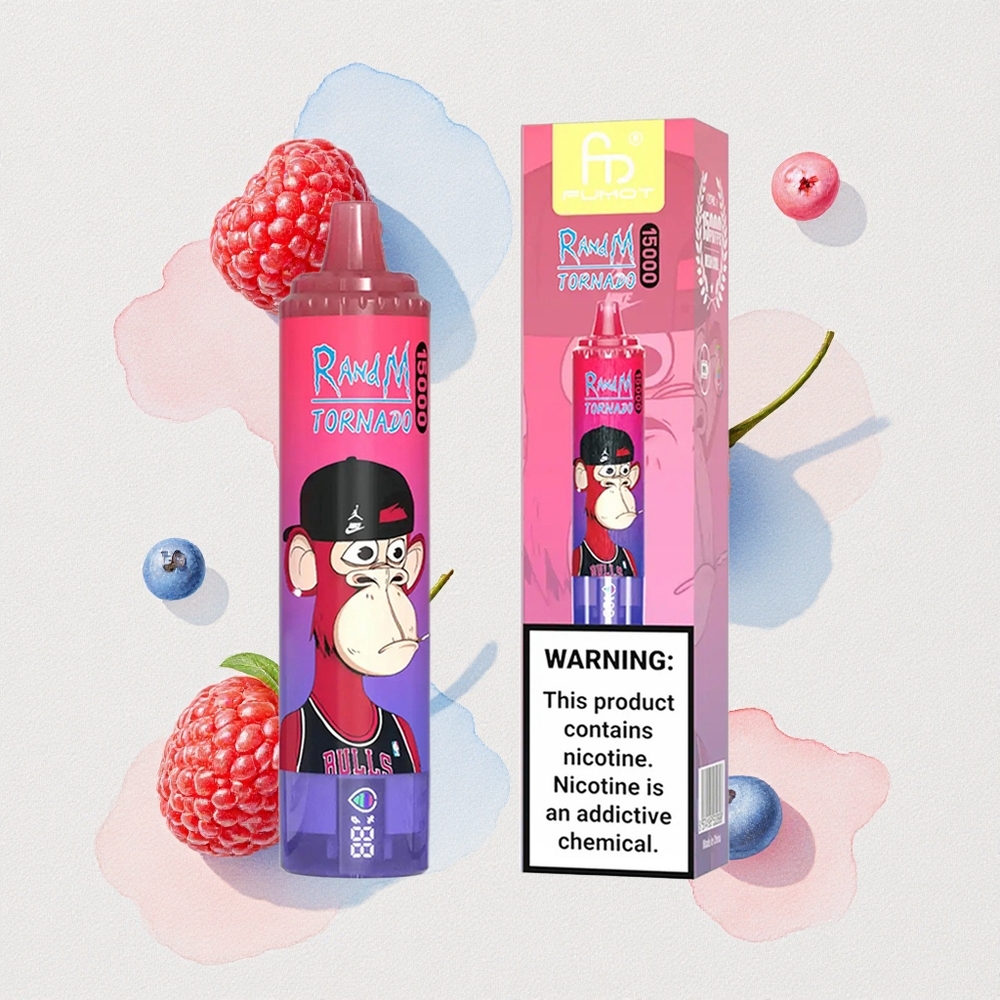 Μπλεβαζένου Fumot RandM Tornado 15,000 Puffs 850mAh Greece wholesale
