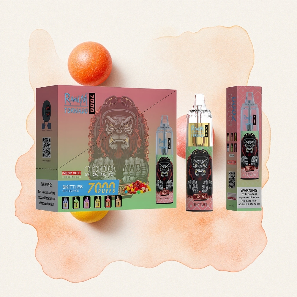 Σκίτλες RandM Fumot Tornado 7Χίλια Puffs Greece wholesale