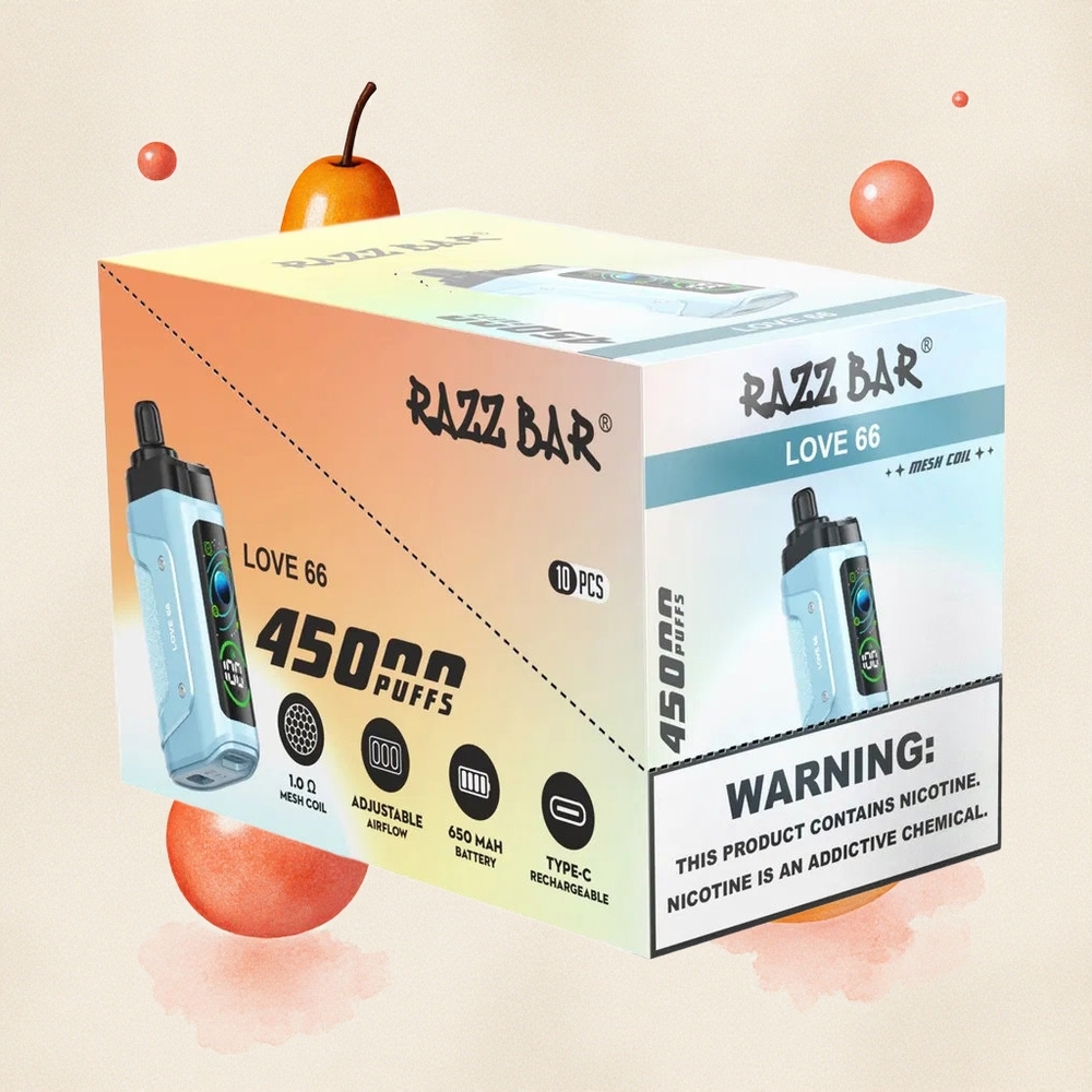 Ραζ Αγάπη 66 Razz Bar 45000 Puffs 1.0 Ohm Ελλάδα wholesale