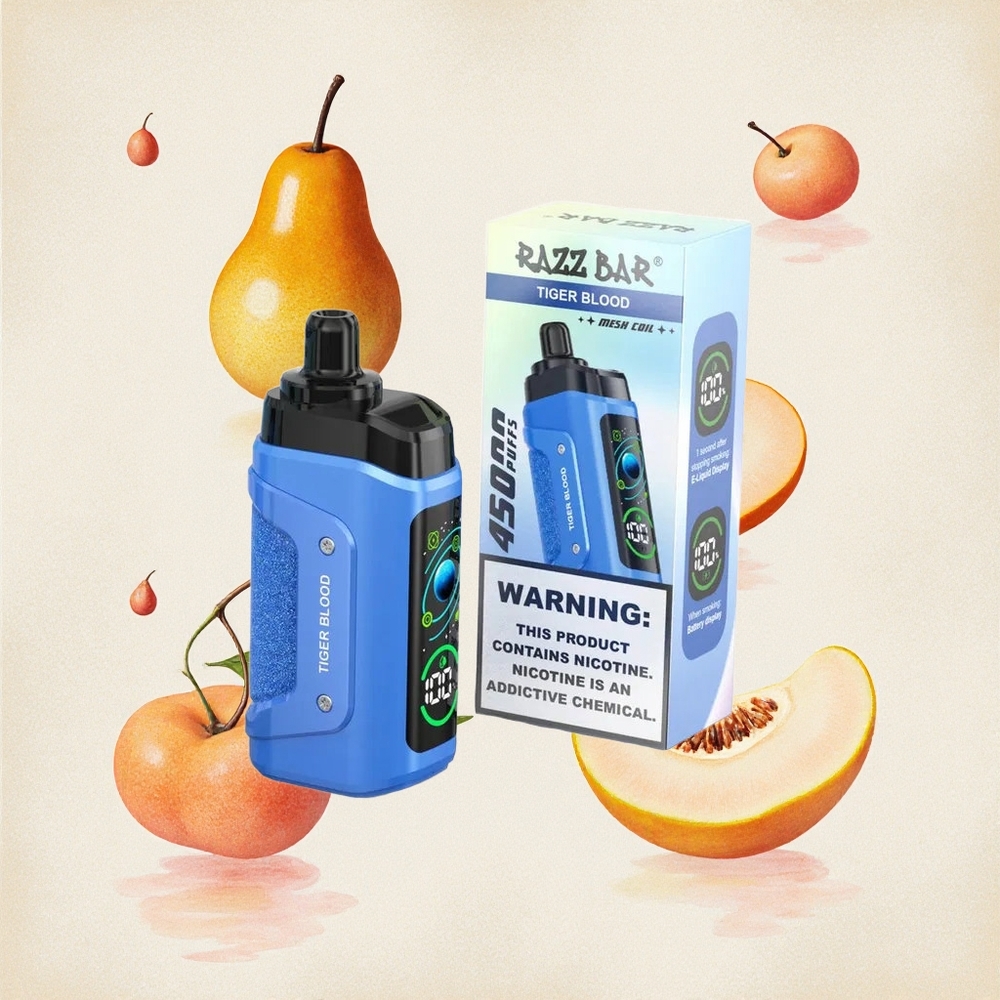 Αίμα Τίγρη Razz Bar 45000 Puffs 1.0 Ohm Greece wholesale
