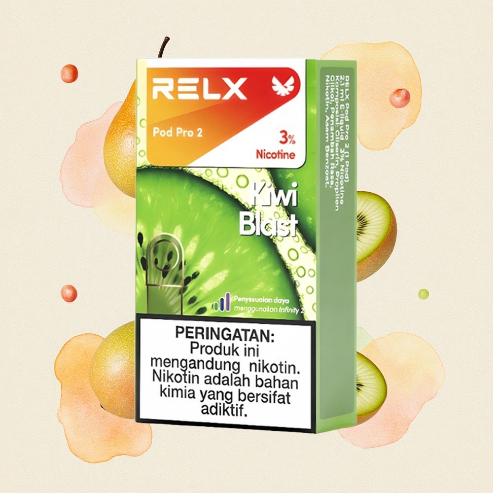 Κίβη Πράσινο RELX Pod Pro 2 600 αναρροφήσεις 3% Greece wholesale