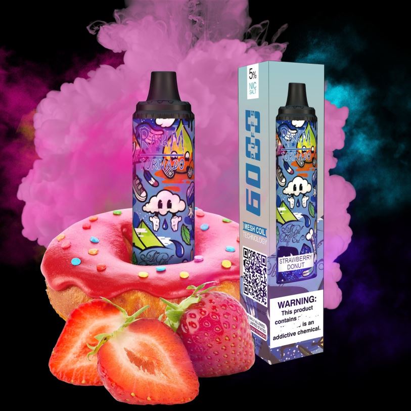 RandM Disposable Vape | RandM Tornado RL040296 Συσκευή vape pod 6000 ελέγχου ροής αέρα 1 τεμ μαλλί της γριάς