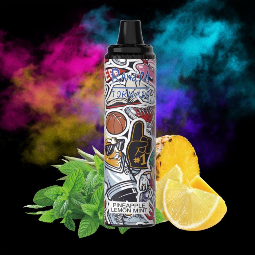 RandM Disposable Vape | RandM Tornado RL040296 Συσκευή vape pod 6000 ελέγχου ροής αέρα 1 τεμ μαλλί της γριάς