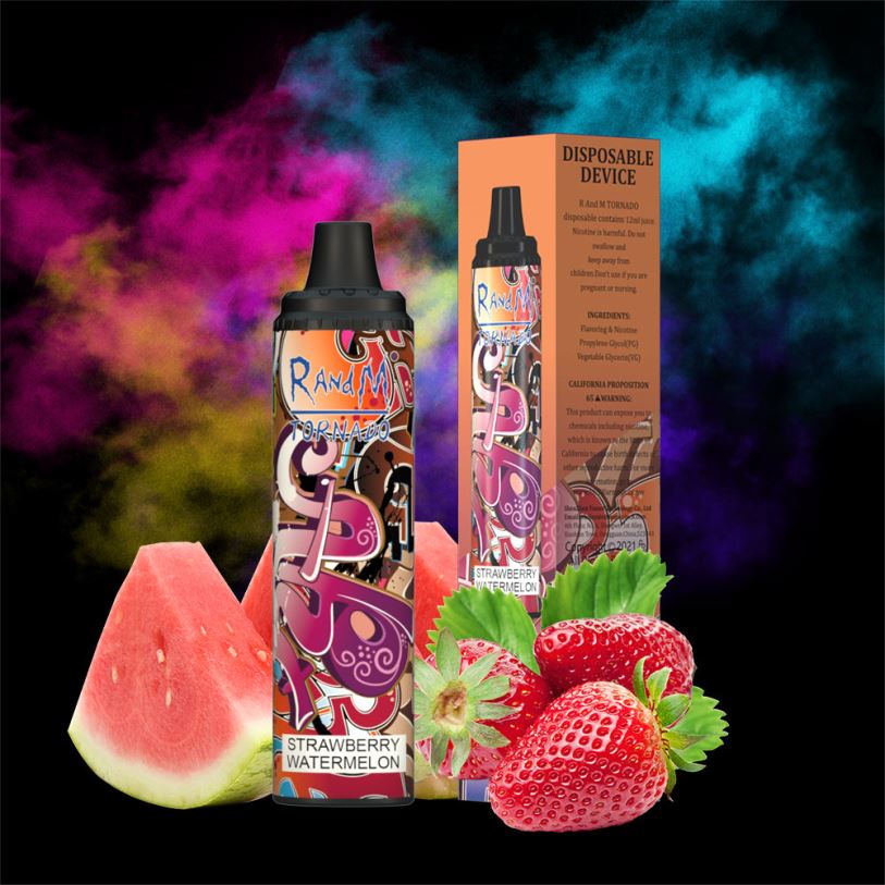 RandM Disposable Vape | RandM Tornado RL040296 Συσκευή vape pod 6000 ελέγχου ροής αέρα 1 τεμ μαλλί της γριάς
