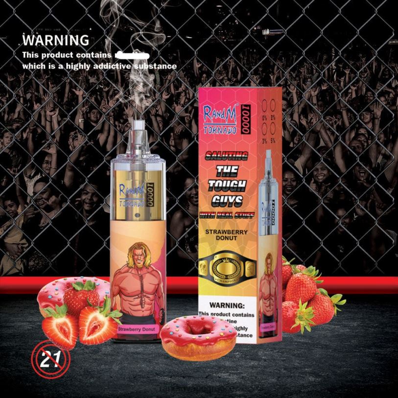 RandM Vape Shop | RandM Tornado RL040115 10000 Συσκευή ατμού ελέγχου ροής αέρα 1 τεμ αίμα τίγρης