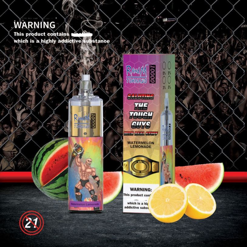 RandM Vape Shop | RandM Tornado RL040115 10000 Συσκευή ατμού ελέγχου ροής αέρα 1 τεμ αίμα τίγρης
