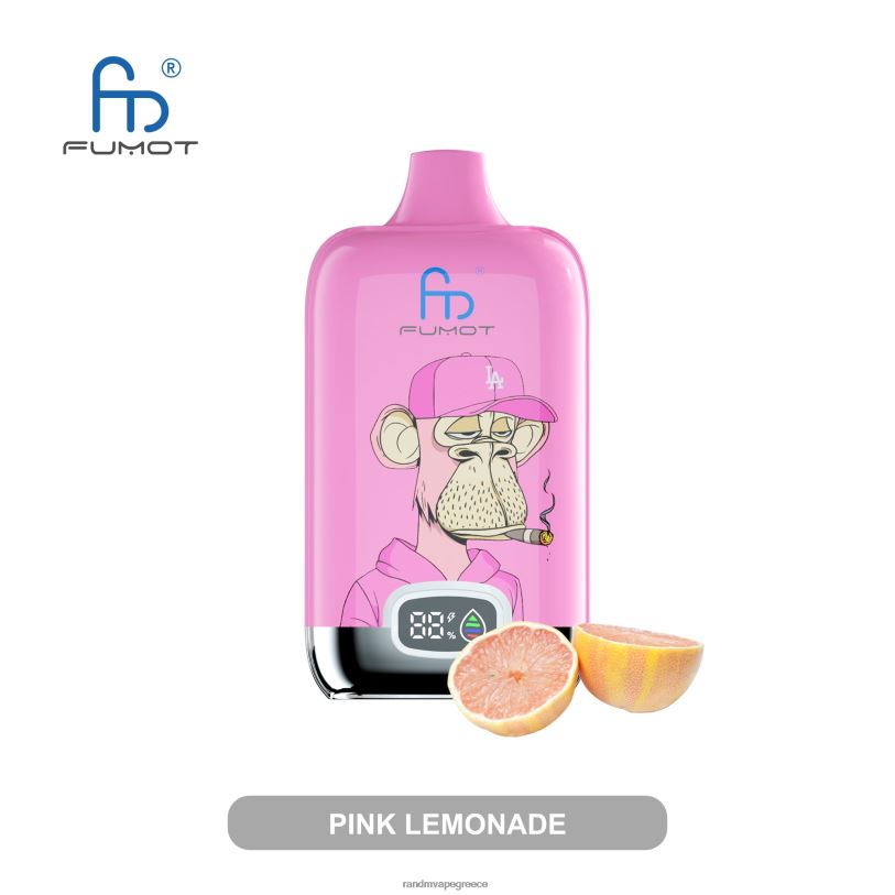 Best RandM Flavor | Fumot Original RandM Digital Box RL0409 Συσκευή ατμού με μπαταρία 12000 και οθόνη υγρών πάγος φράουλας