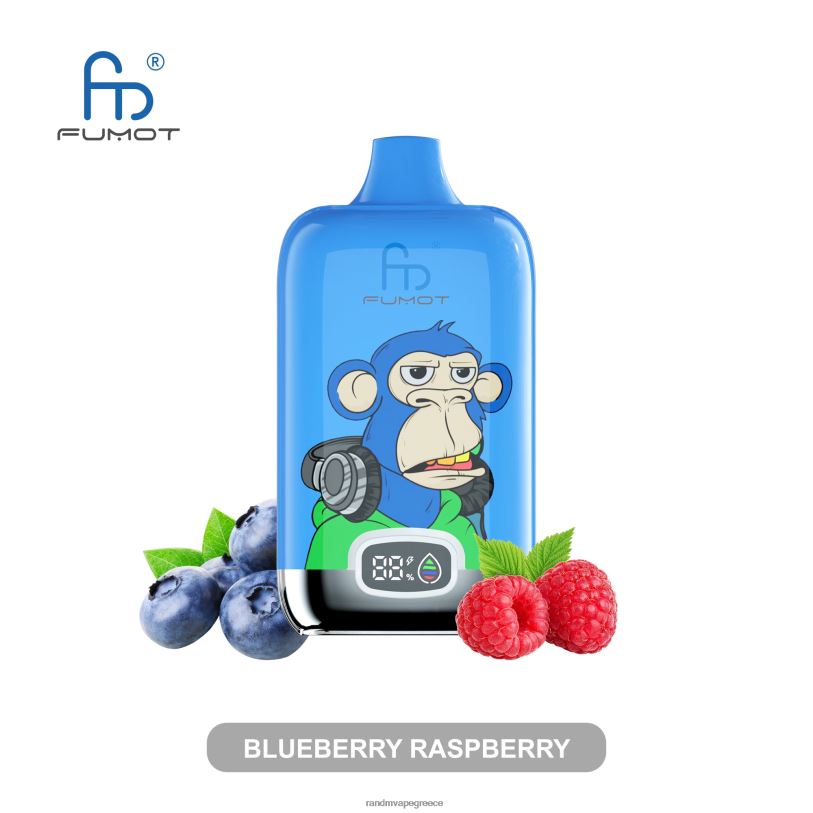 RandM Tornado Vape | Fumot Original RandM Digital Box RL04010 Συσκευή ατμού με μπαταρία 12000 και οθόνη υγρών ice pop