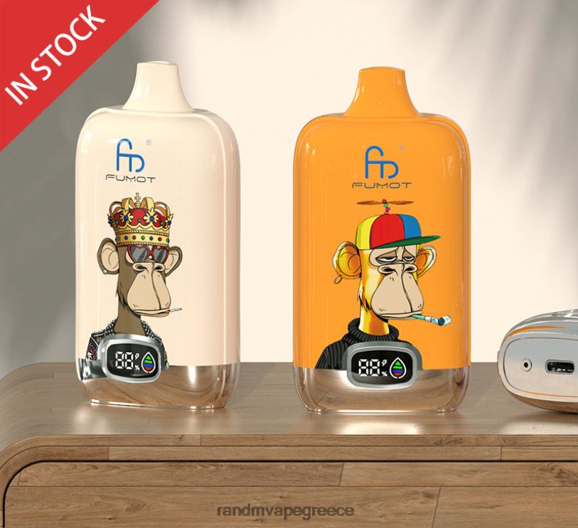 RandM Vape Shop | Fumot Original RandM Digital Box RL0405 Συσκευή ατμού με μπαταρία 12000 και οθόνη υγρών καρπούζι φράουλα