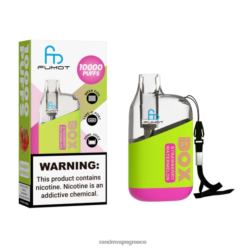 RandM Disposable Vape | Fumot Original RandM Tornado Box RL04086 10000 Συσκευή ατμού ελέγχου ροής αέρα 1 τεμ πλούσιος πάγος
